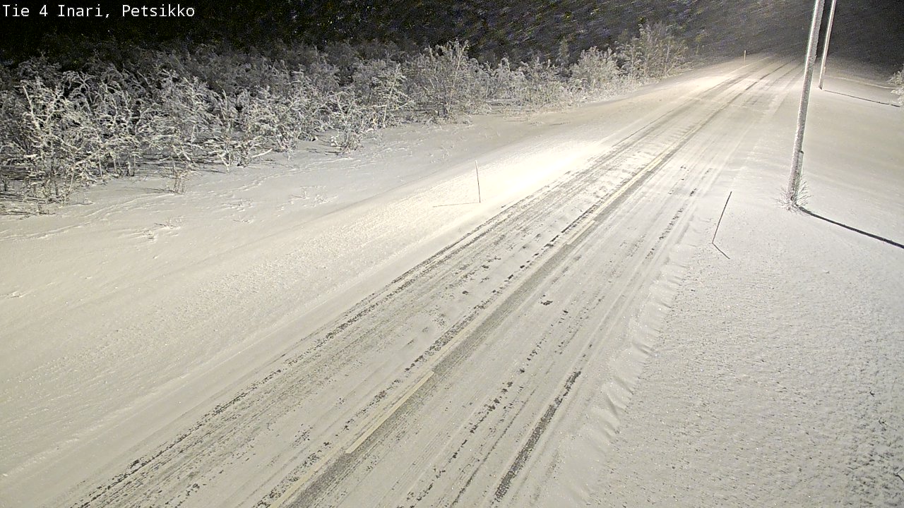 Kelikamerat Kuva Tie 4 Inari, Petsikko, Inari, Lappi