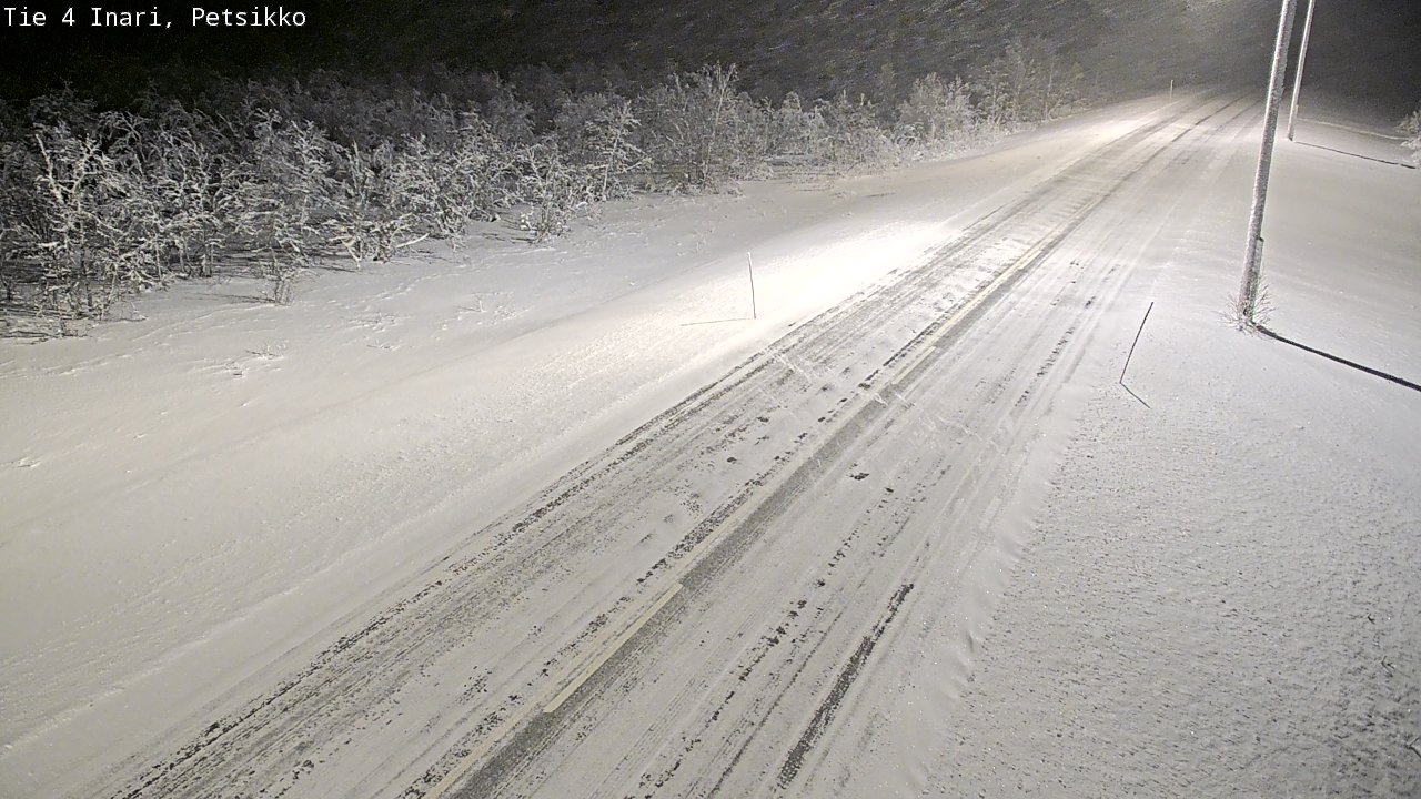 Kelikamerat Kuva Tie 4 Inari, Petsikko, Inari, Lappi