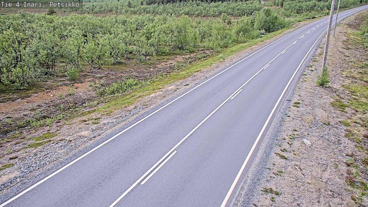 Kelikamerat Kuva Tie 4 Inari, Petsikko, Inari, Lappi
