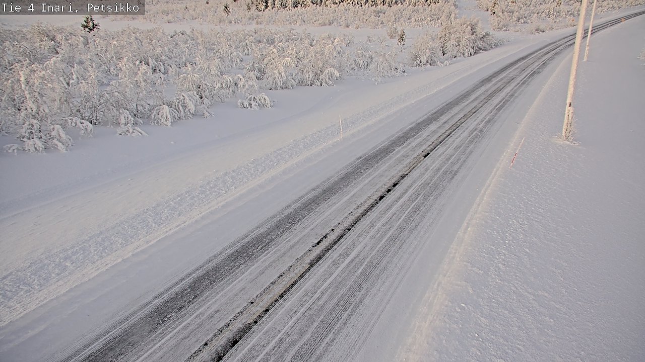 Kelikamerat Kuva Tie 4 Inari, Petsikko, Inari, Lappi