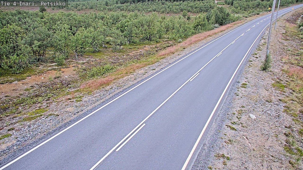 Weather Camera Image Road 4 Inari, Petsikko, Inari, Lappi