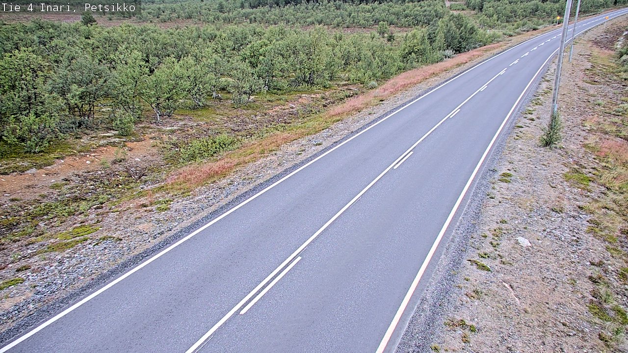 Kelikamerat Kuva Tie 4 Inari, Petsikko, Inari, Lappi