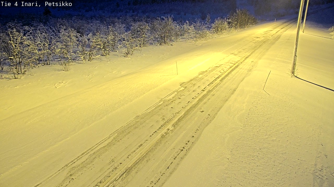 Kelikamerat Kuva Tie 4 Inari, Petsikko, Inari, Lappi