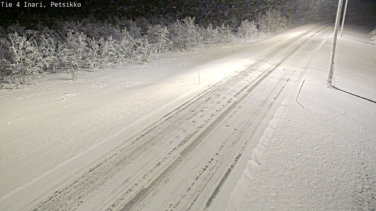Kelikamerat Kuva Tie 4 Inari, Petsikko, Inari, Lappi