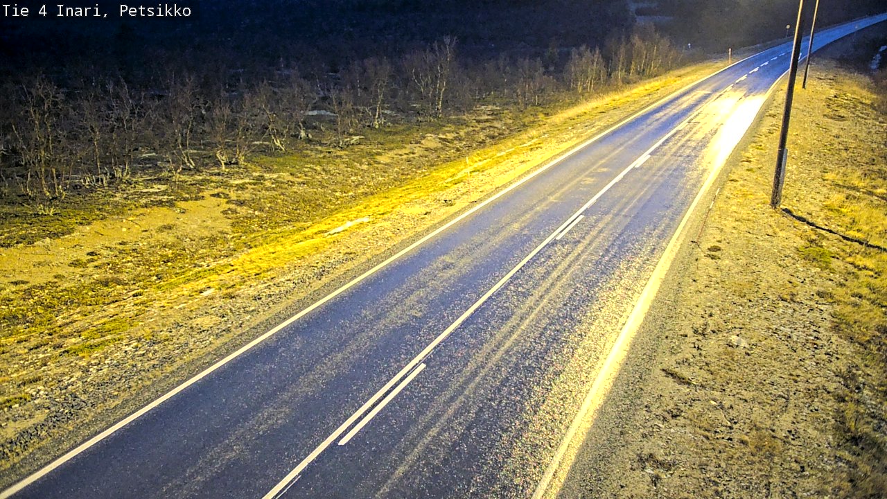 Kelikamerat Kuva Tie 4 Inari, Petsikko, Inari, Lappi