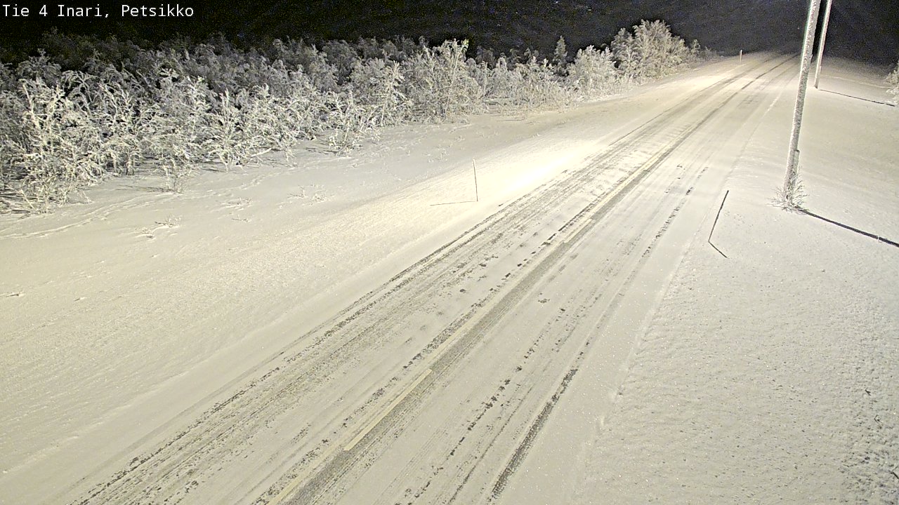 Kelikamerat Kuva Tie 4 Inari, Petsikko, Inari, Lappi