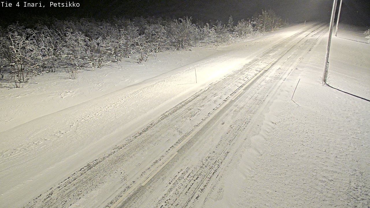 Weather Camera Image Väg 4 Enare, Petsikko, Inari, Lappi