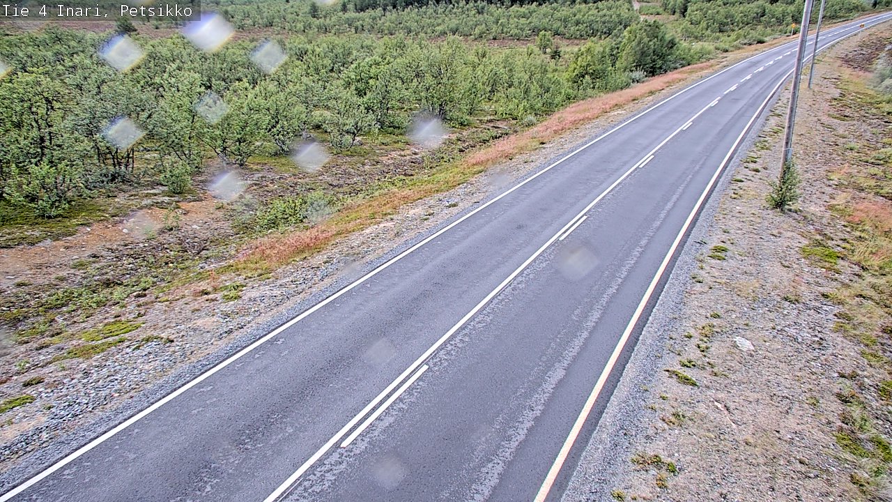 Kelikamerat Kuva Tie 4 Inari, Petsikko, Inari, Lappi