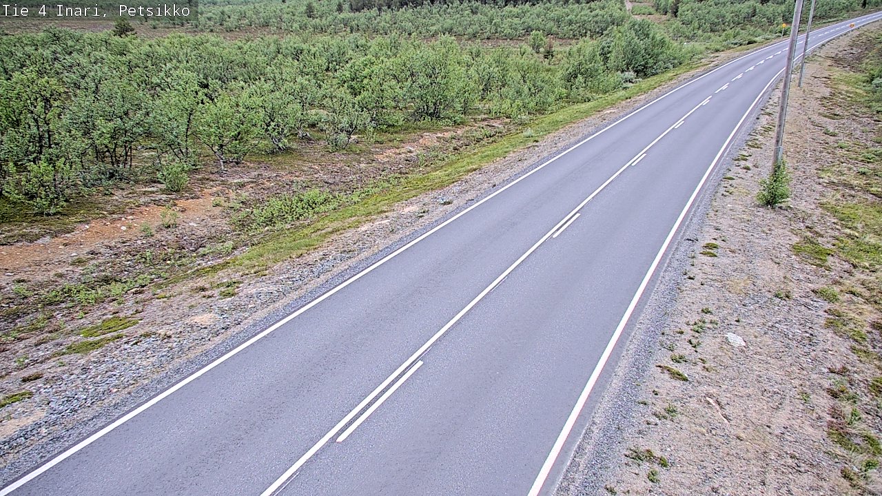 Kelikamerat Kuva Tie 4 Inari, Petsikko, Inari, Lappi