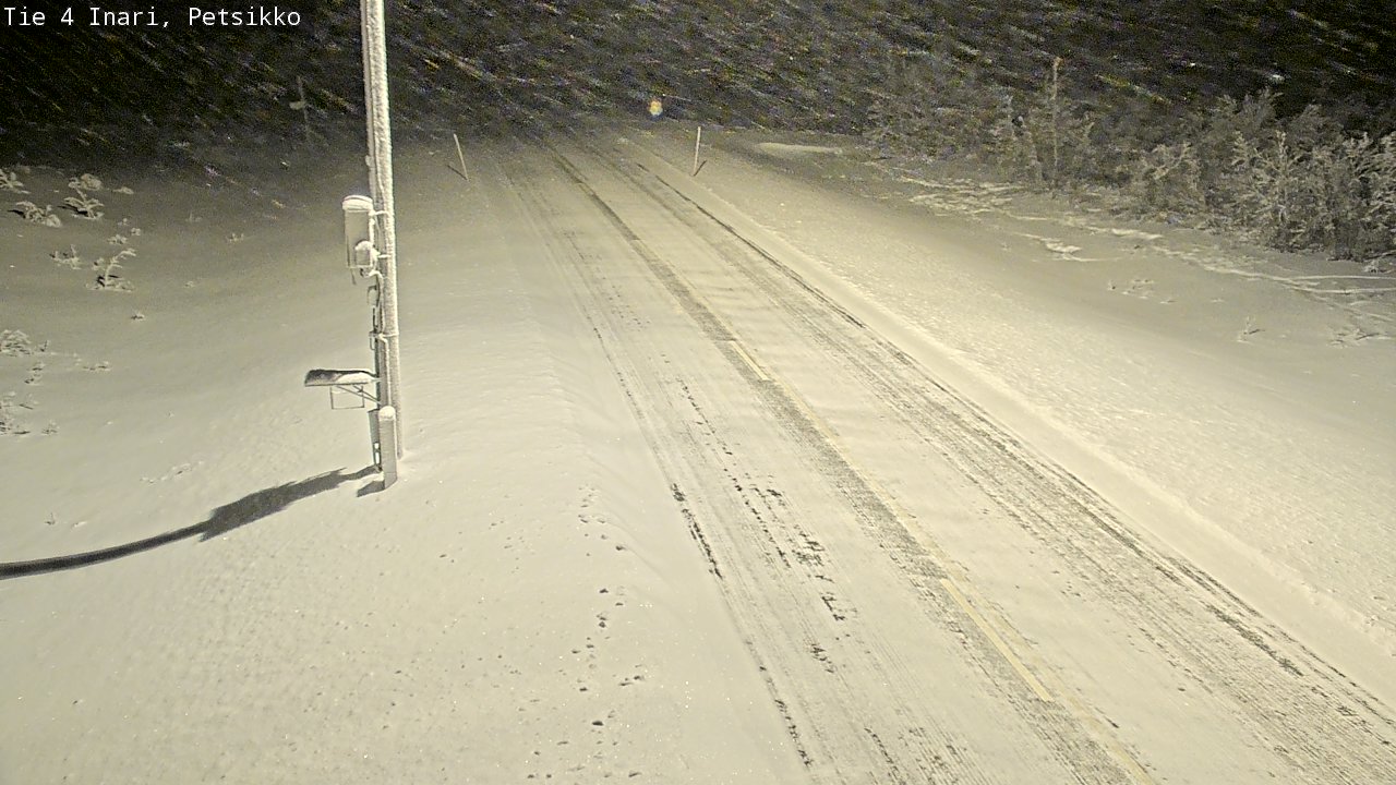 Kelikamerat Kuva Tie 4 Inari, Petsikko, Inari, Lappi