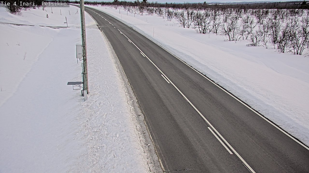 Kelikamerat Kuva Tie 4 Inari, Petsikko, Inari, Lappi