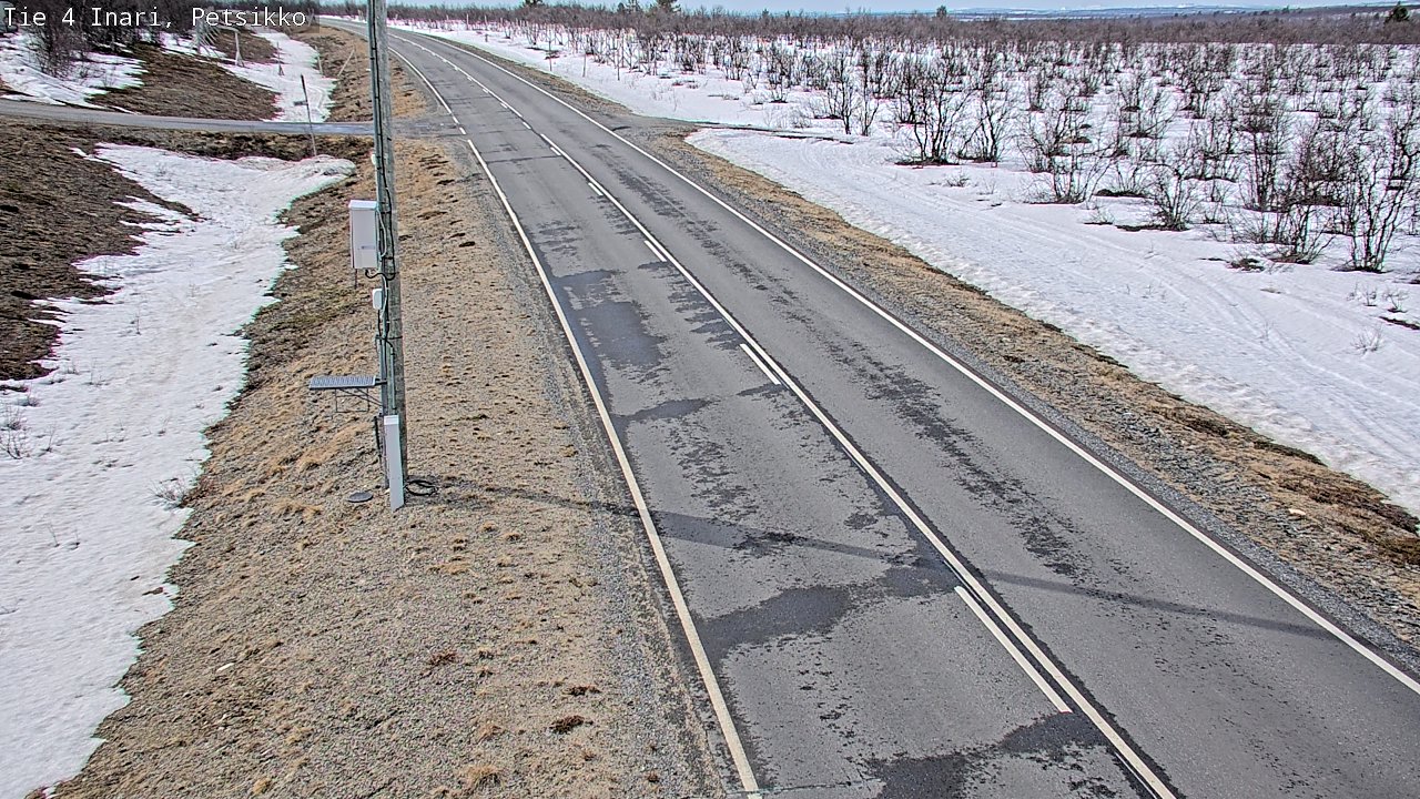 Weather Camera Image Road 4 Inari, Petsikko, Inari, Lappi