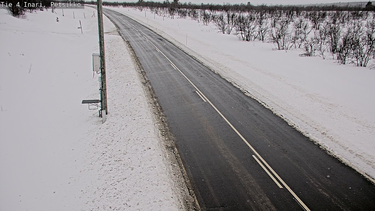 Weather Camera Image Road 4 Inari, Petsikko, Inari, Lappi