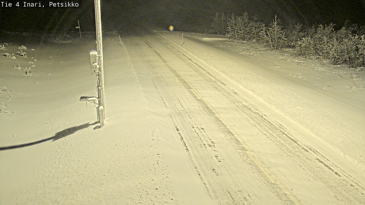 Kelikamerat Kuva Tie 4 Inari, Petsikko, Inari, Lappi