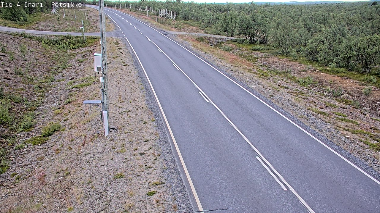 Weather Camera Image Väg 4 Enare, Petsikko, Inari, Lappi