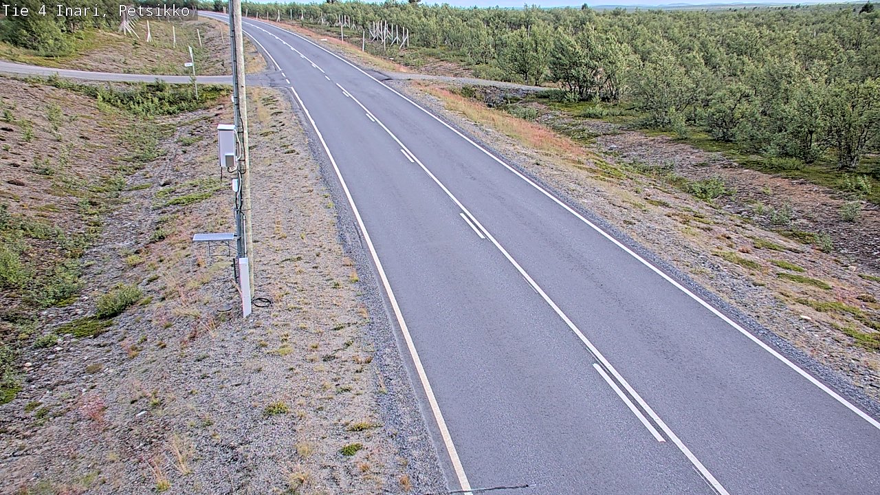 Kelikamerat Kuva Tie 4 Inari, Petsikko, Inari, Lappi
