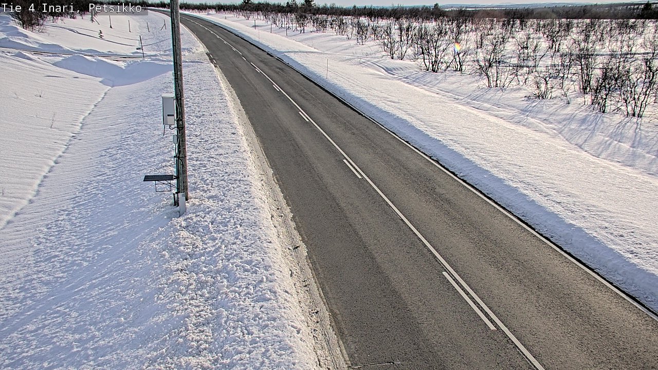 Kelikamerat Kuva Tie 4 Inari, Petsikko, Inari, Lappi