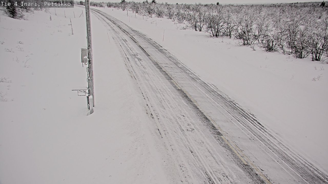 Kelikamerat Kuva Tie 4 Inari, Petsikko, Inari, Lappi