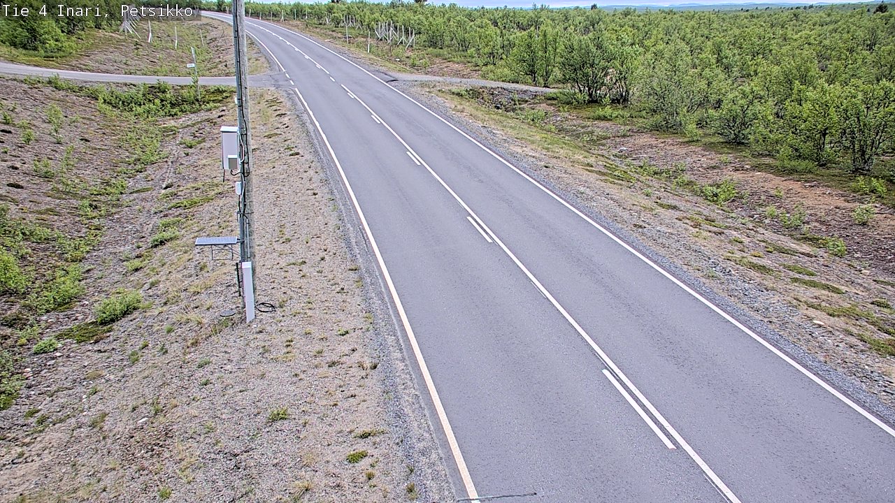 Kelikamerat Kuva Tie 4 Inari, Petsikko, Inari, Lappi
