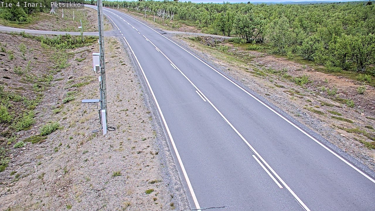Kelikamerat Kuva Tie 4 Inari, Petsikko, Inari, Lappi