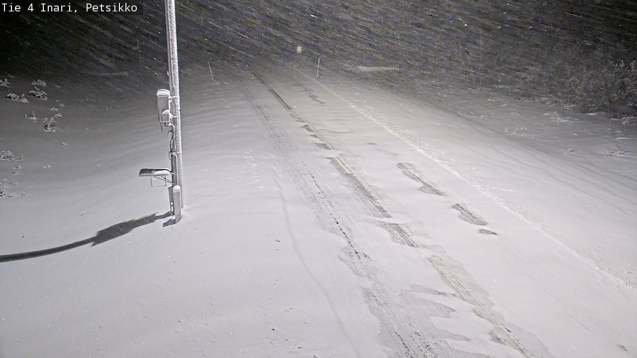 Kelikamerat Kuva Tie 4 Inari, Petsikko, Inari, Lappi