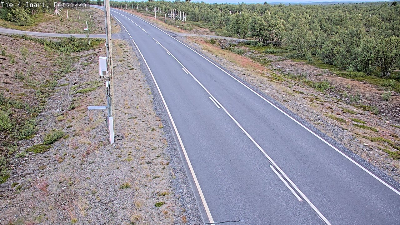 Kelikamerat Kuva Tie 4 Inari, Petsikko, Inari, Lappi