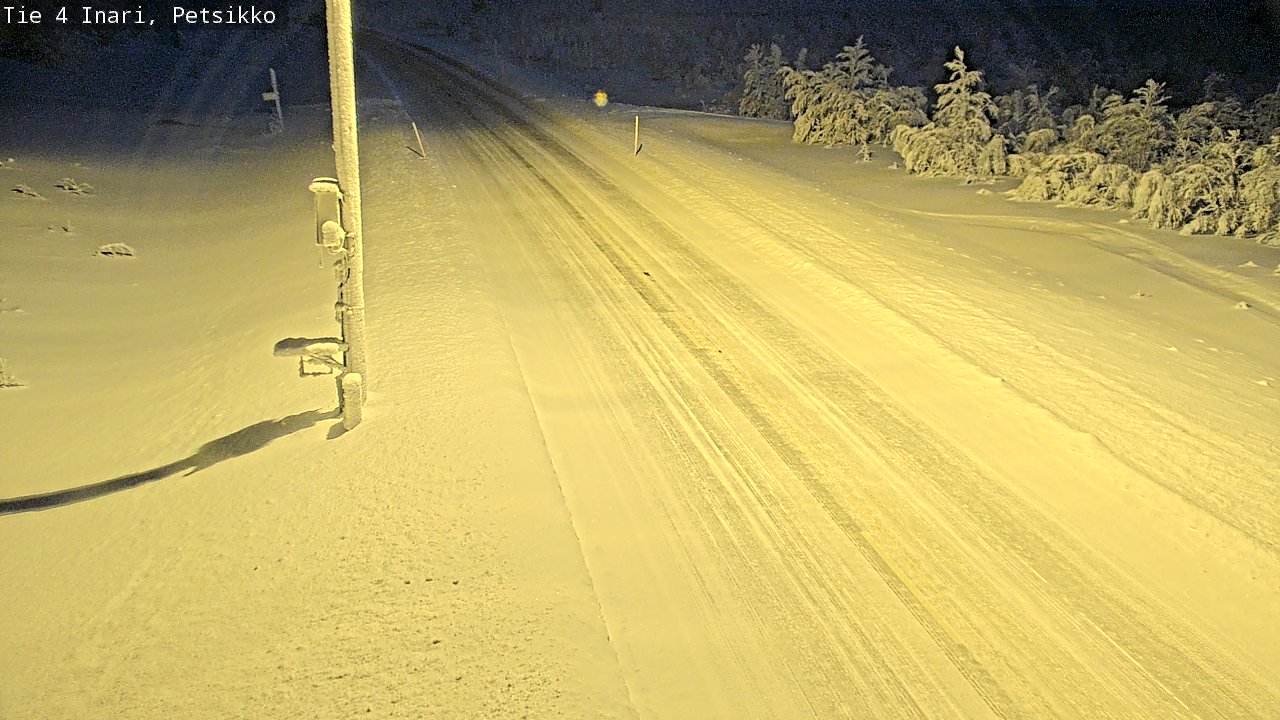 Kelikamerat Kuva Tie 4 Inari, Petsikko, Inari, Lappi