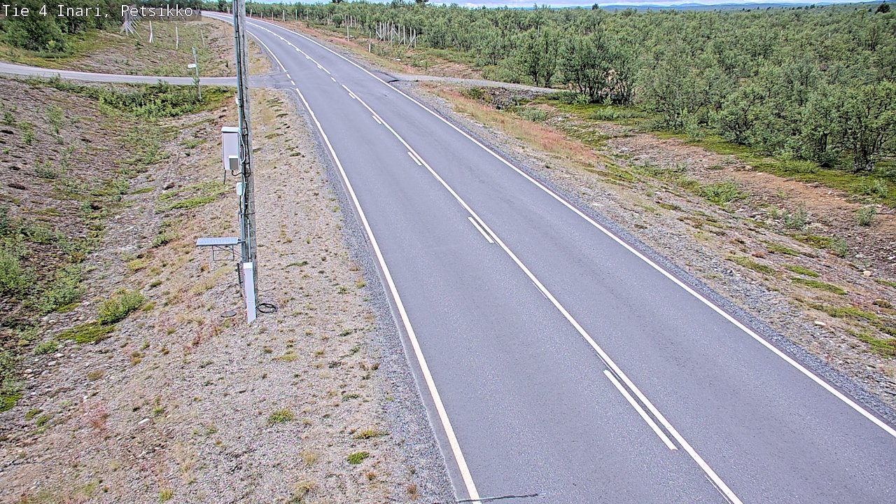 Kelikamerat Kuva Tie 4 Inari, Petsikko, Inari, Lappi