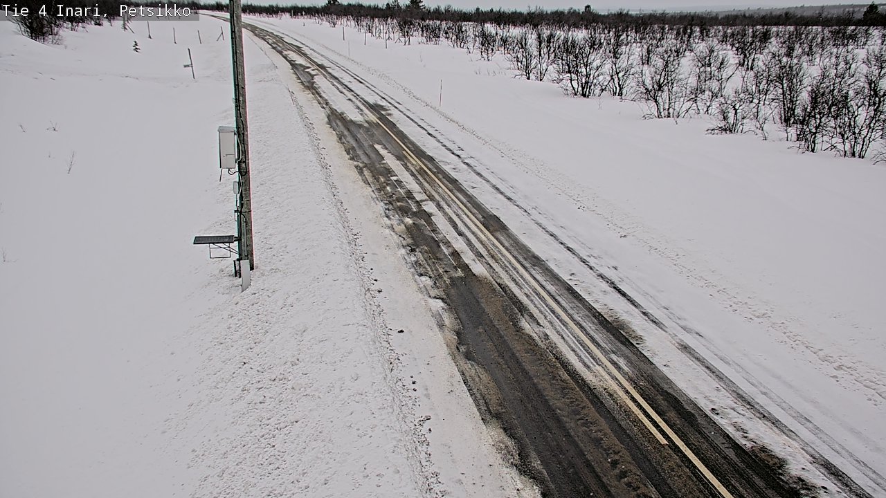 Weather Camera Image Road 4 Inari, Petsikko, Inari, Lappi