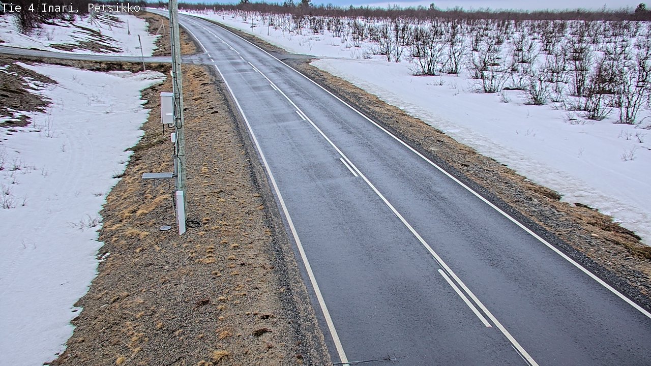 Weather Camera Image Väg 4 Enare, Petsikko, Inari, Lappi