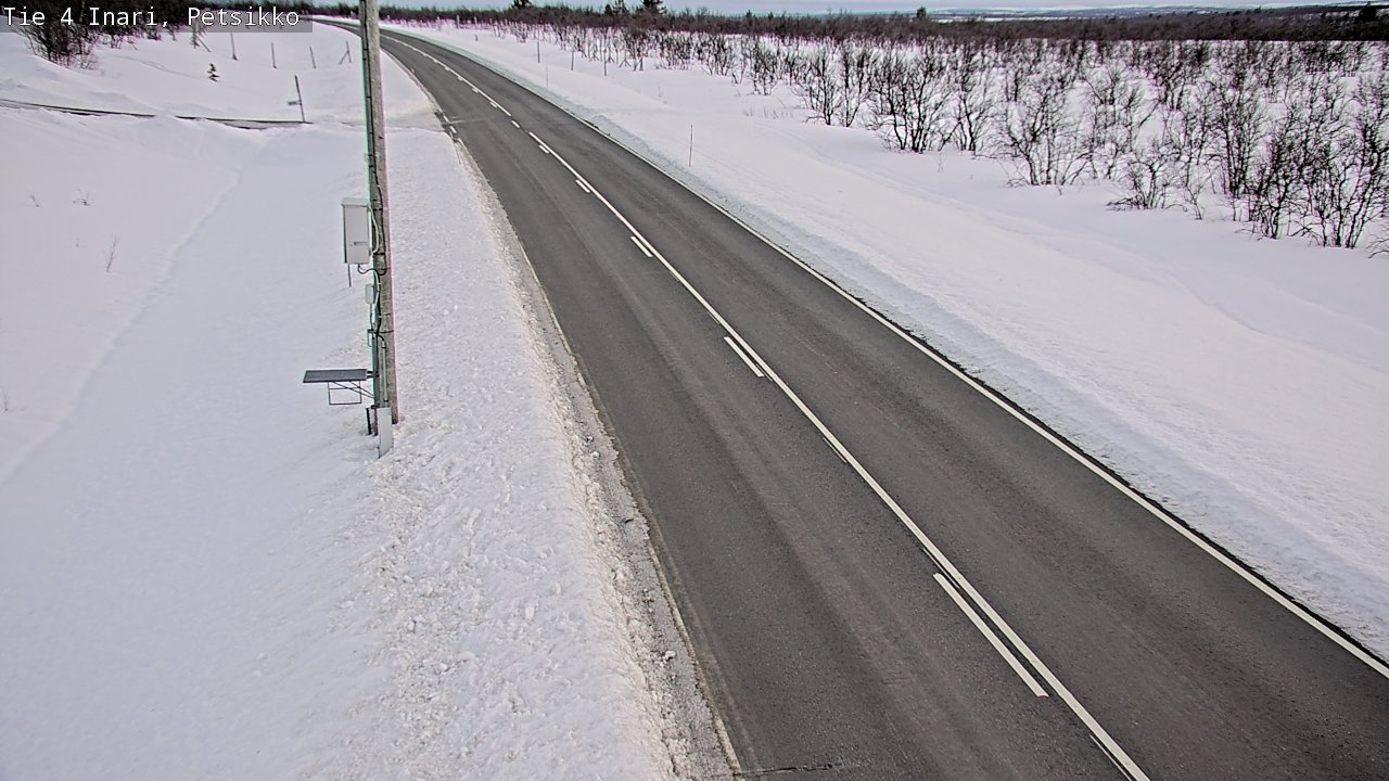 Kelikamerat Kuva Tie 4 Inari, Petsikko, Inari, Lappi