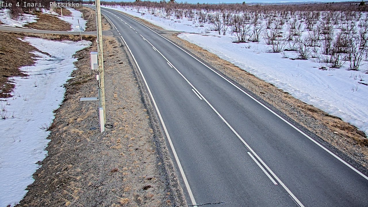 Kelikamerat Kuva Tie 4 Inari, Petsikko, Inari, Lappi