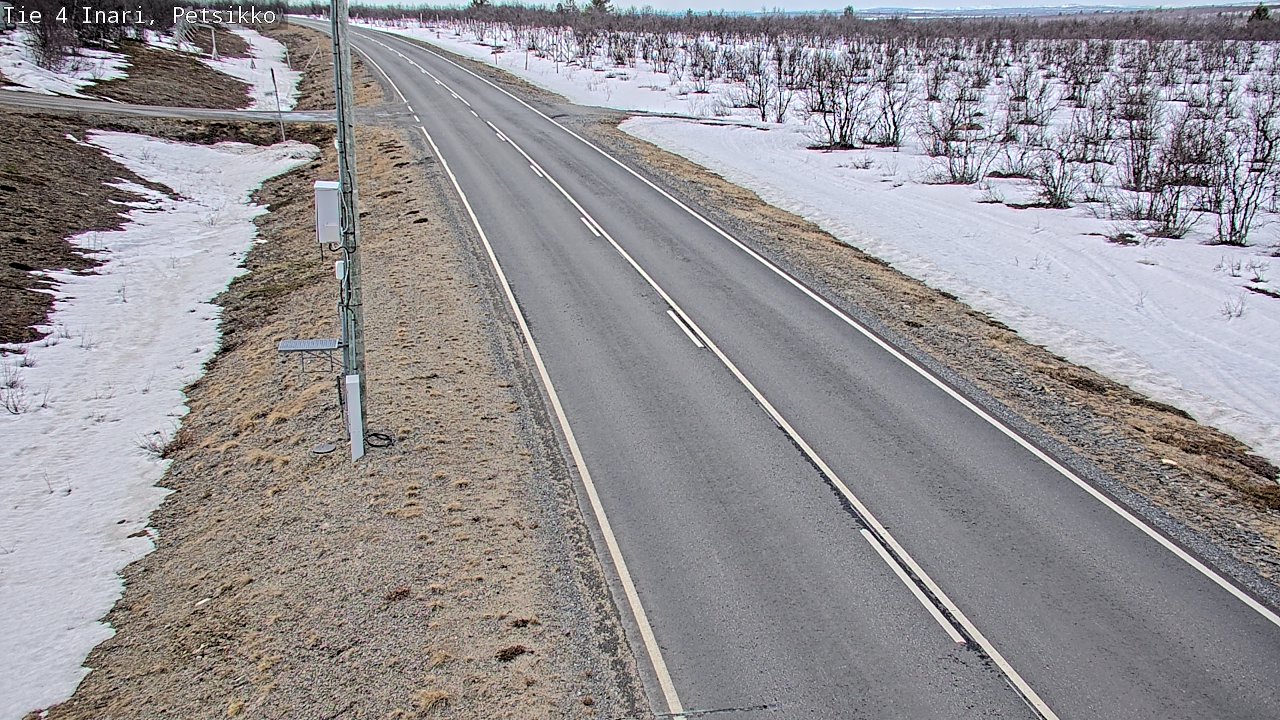 Weather Camera Image Road 4 Inari, Petsikko, Inari, Lappi