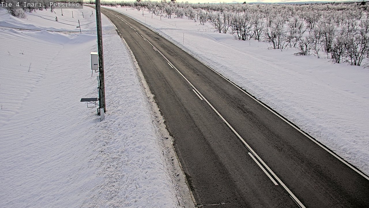 Kelikamerat Kuva Tie 4 Inari, Petsikko, Inari, Lappi