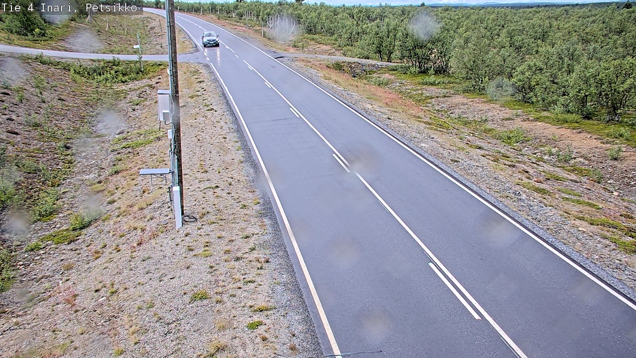 Weather Camera Image Väg 4 Enare, Petsikko, Inari, Lappi