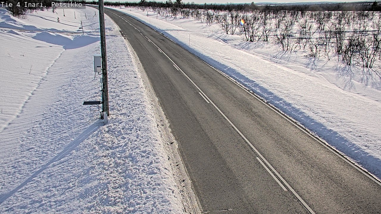 Kelikamerat Kuva Tie 4 Inari, Petsikko, Inari, Lappi