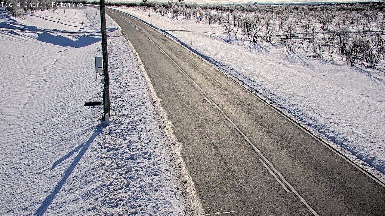 Kelikamerat Kuva Tie 4 Inari, Petsikko, Inari, Lappi