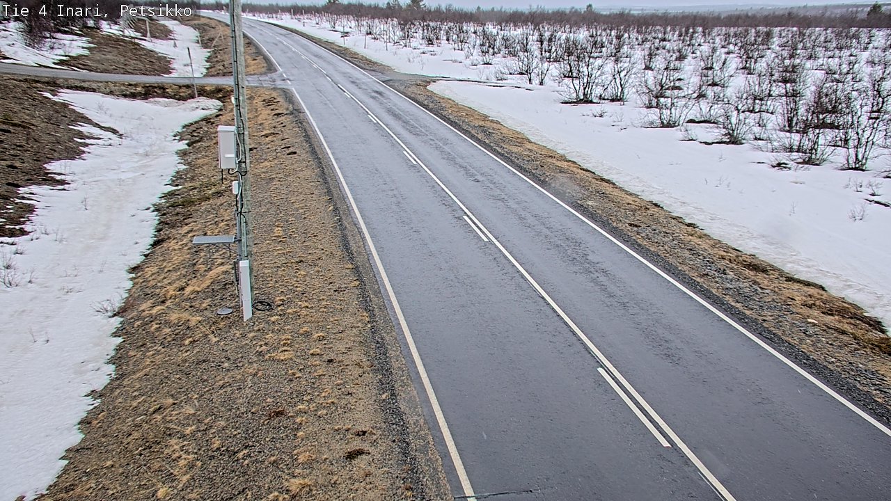Weather Camera Image Road 4 Inari, Petsikko, Inari, Lappi