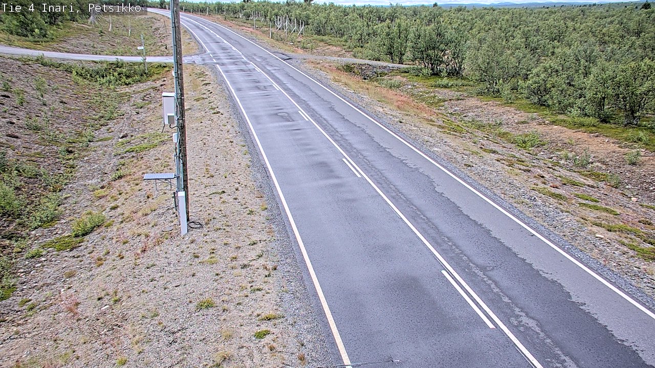 Weather Camera Image Väg 4 Enare, Petsikko, Inari, Lappi