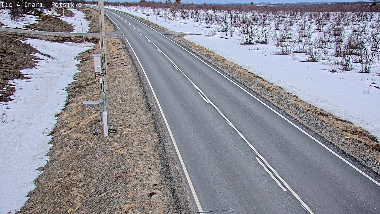 Weather Camera Image Road 4 Inari, Petsikko, Inari, Lappi
