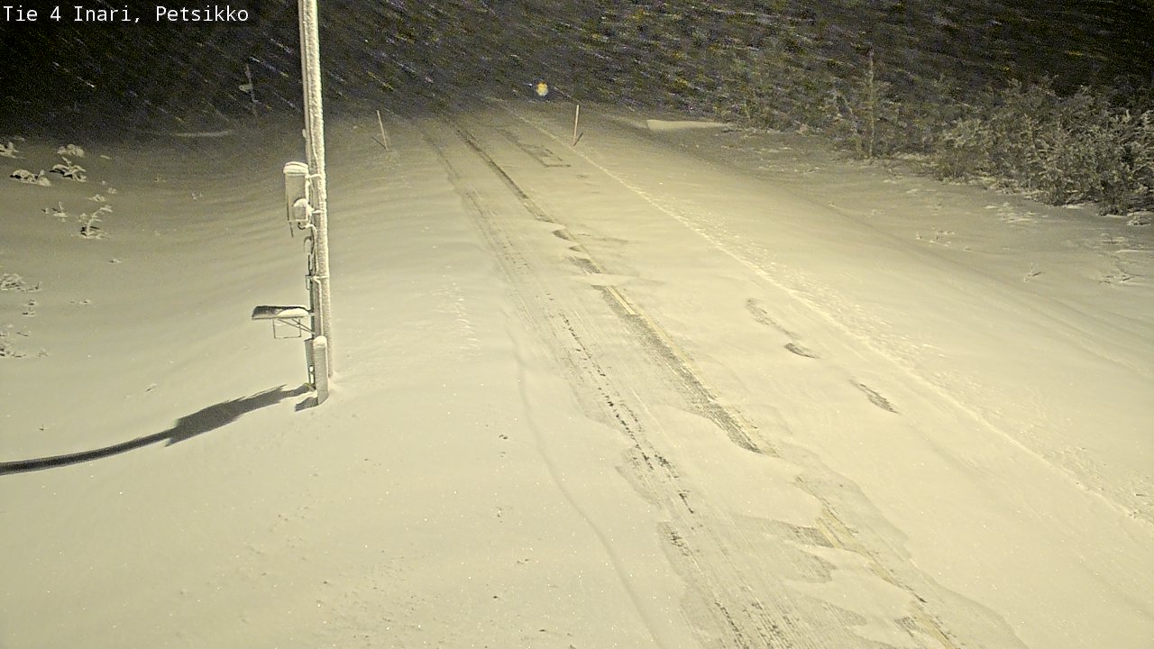 Kelikamerat Kuva Tie 4 Inari, Petsikko, Inari, Lappi