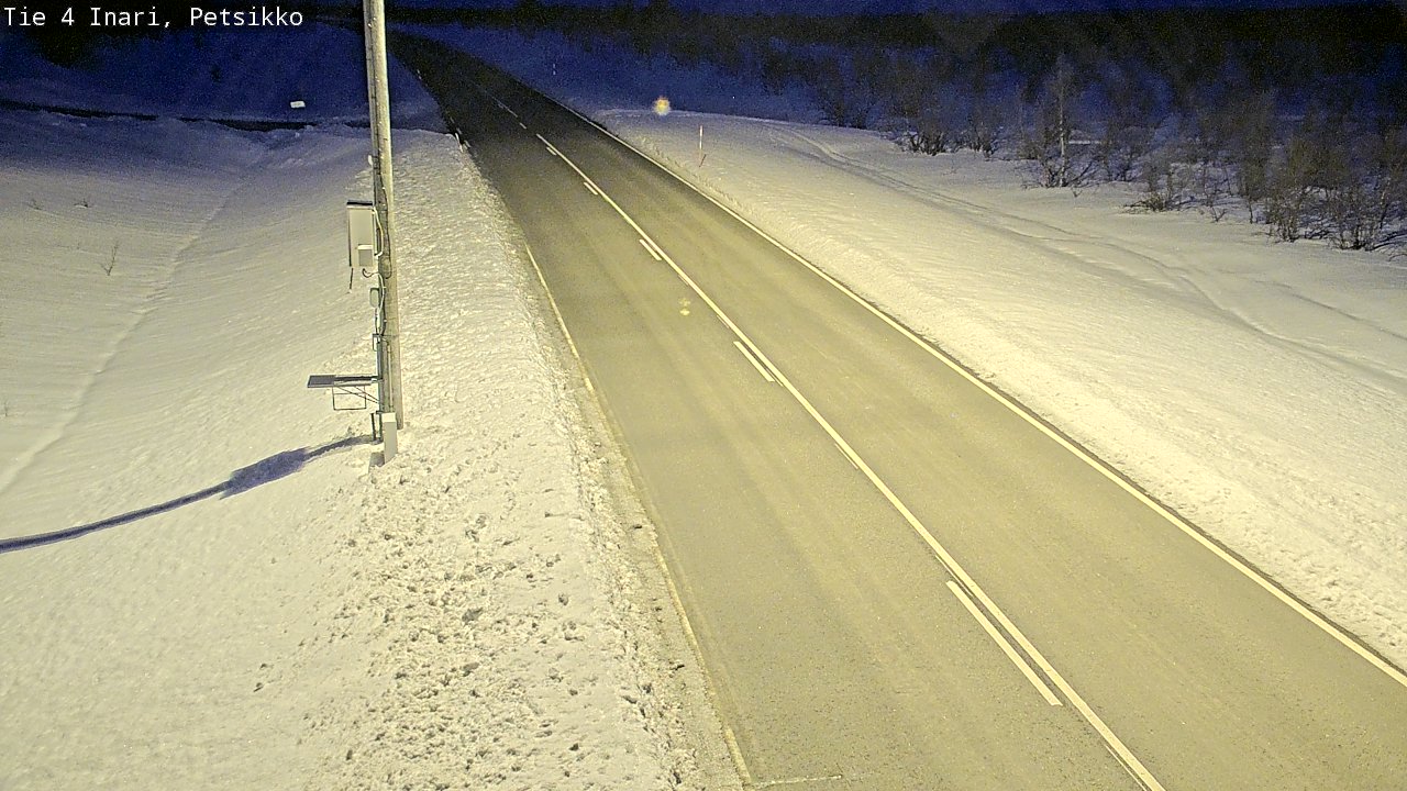Kelikamerat Kuva Tie 4 Inari, Petsikko, Inari, Lappi