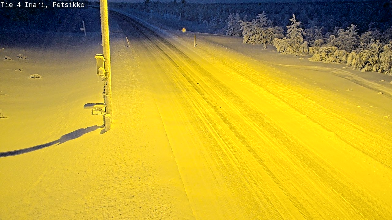 Kelikamerat Kuva Tie 4 Inari, Petsikko, Inari, Lappi