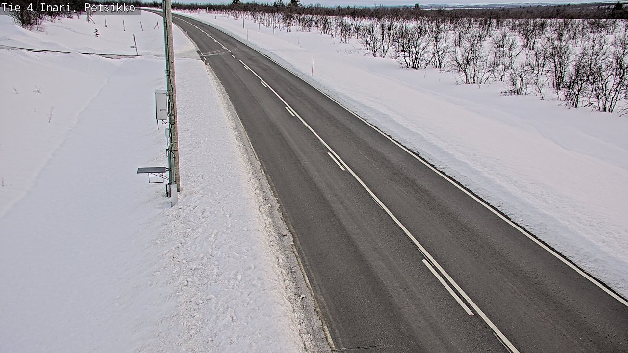 Kelikamerat Kuva Tie 4 Inari, Petsikko, Inari, Lappi