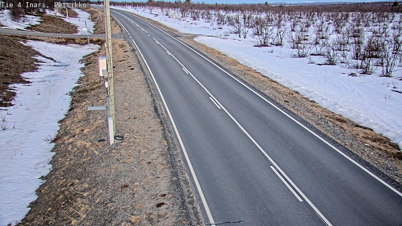 Kelikamerat Kuva Tie 4 Inari, Petsikko, Inari, Lappi