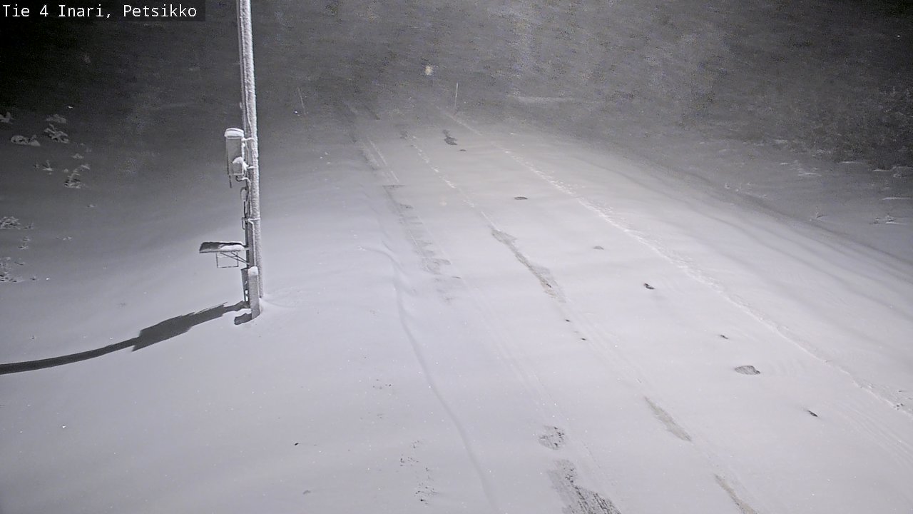 Weather Camera Image Väg 4 Enare, Petsikko, Inari, Lappi