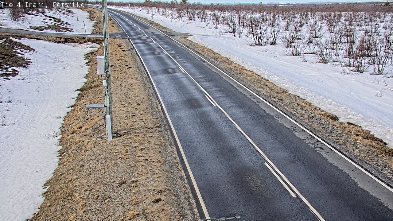 Weather Camera Image Väg 4 Enare, Petsikko, Inari, Lappi