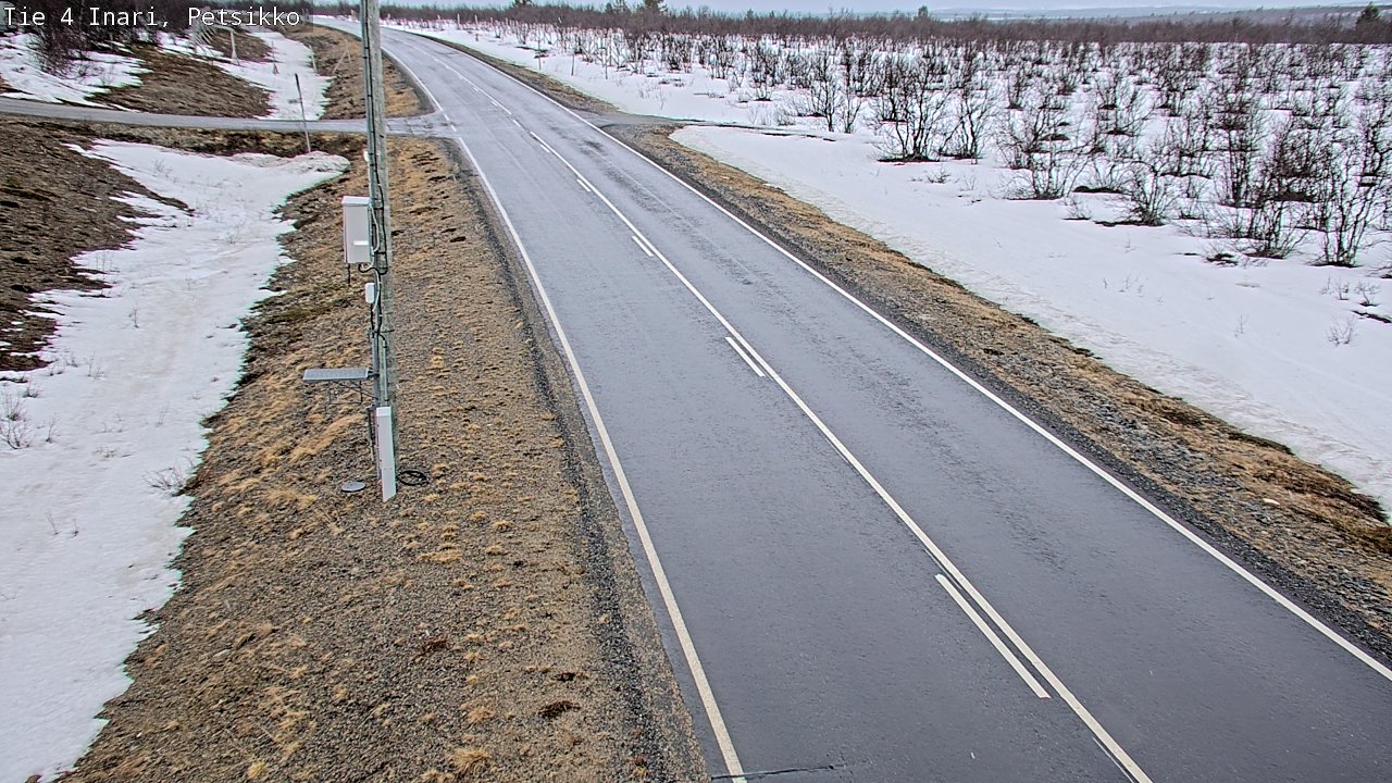Weather Camera Image Road 4 Inari, Petsikko, Inari, Lappi