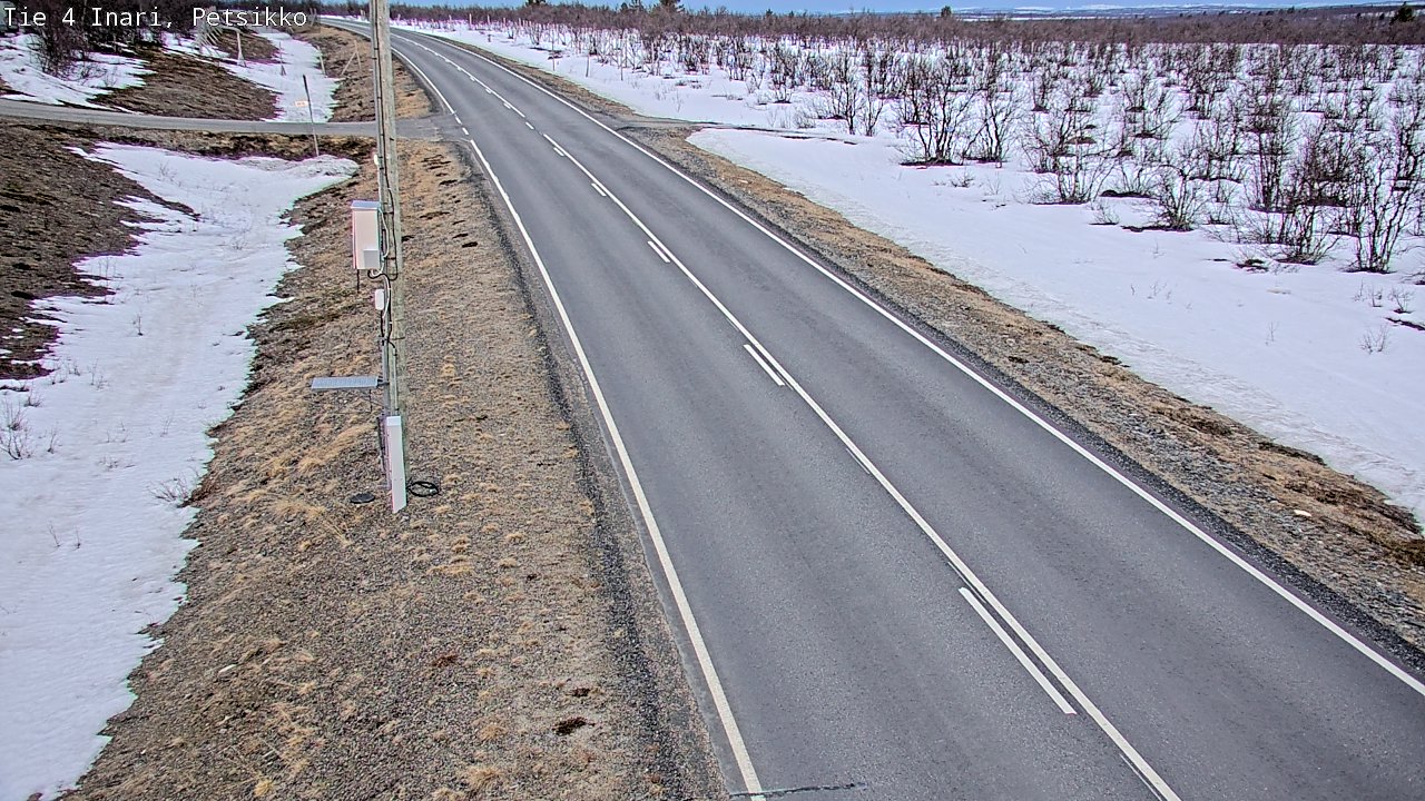 Weather Camera Image Road 4 Inari, Petsikko, Inari, Lappi