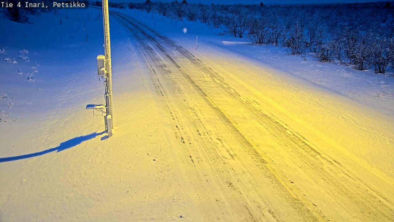 Kelikamerat Kuva Tie 4 Inari, Petsikko, Inari, Lappi